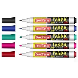 Office Mate Fabric Marker - Set of 5 Shades